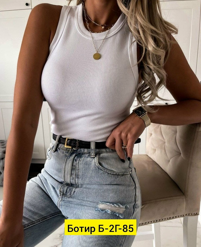 Женская майка белая купить в Интернет-магазине Садовод База - цена 300 руб Садовод интернет-каталог