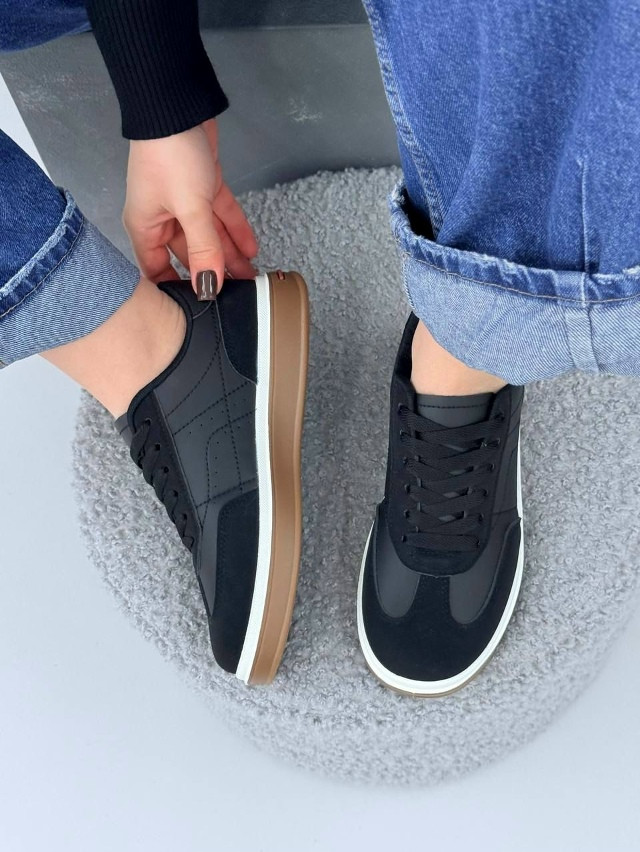 Кроссовки женские черные купить в Интернет-магазине Садовод База - цена 500 руб Садовод интернет-каталог