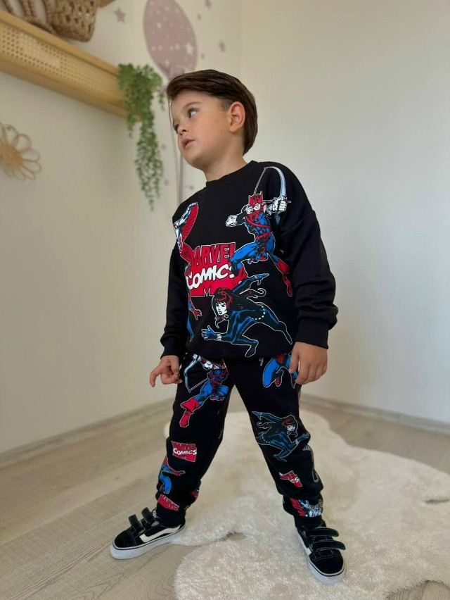 Детский костюм черный купить в Интернет-магазине Садовод База - цена 950 руб Садовод интернет-каталог