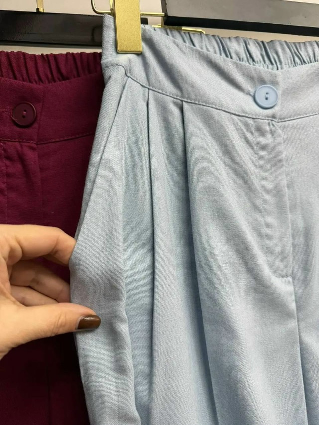 Женские брюки голубые купить в Интернет-магазине Садовод База - цена 1700 руб Садовод интернет-каталог