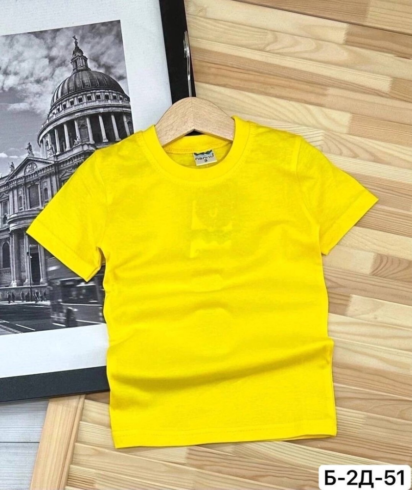 Детская футболка желтая купить в Интернет-магазине Садовод База - цена 100 руб Садовод интернет-каталог