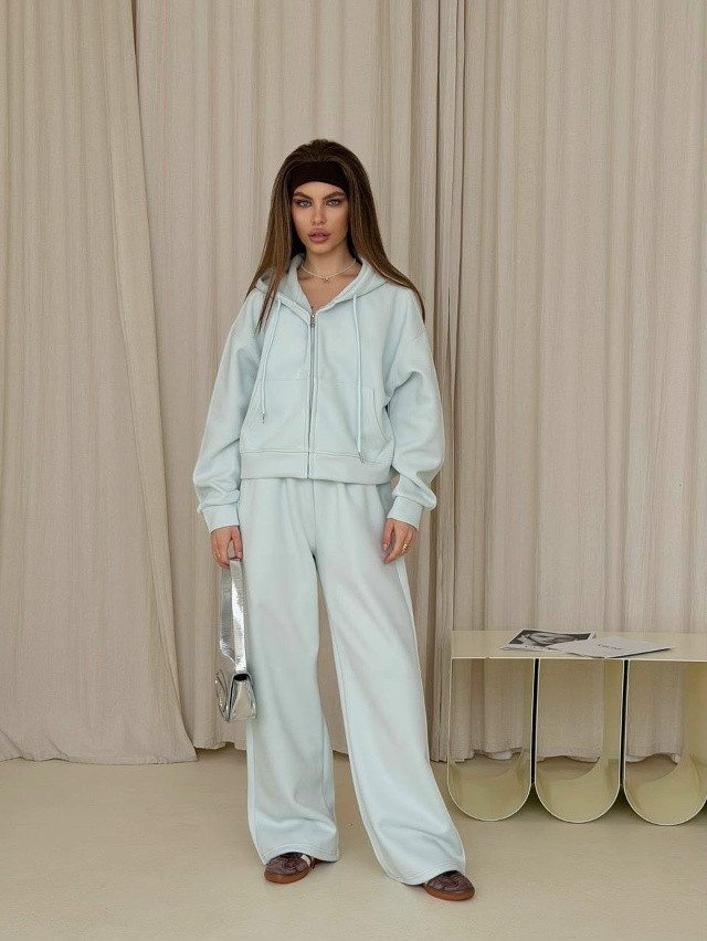 Женский костюм голубой купить в Интернет-магазине Садовод База - цена 2900 руб Садовод интернет-каталог