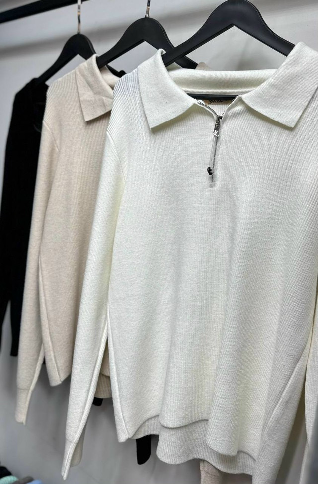 Свитер женский бежевый купить в Интернет-магазине Садовод База - цена 900 руб Садовод интернет-каталог