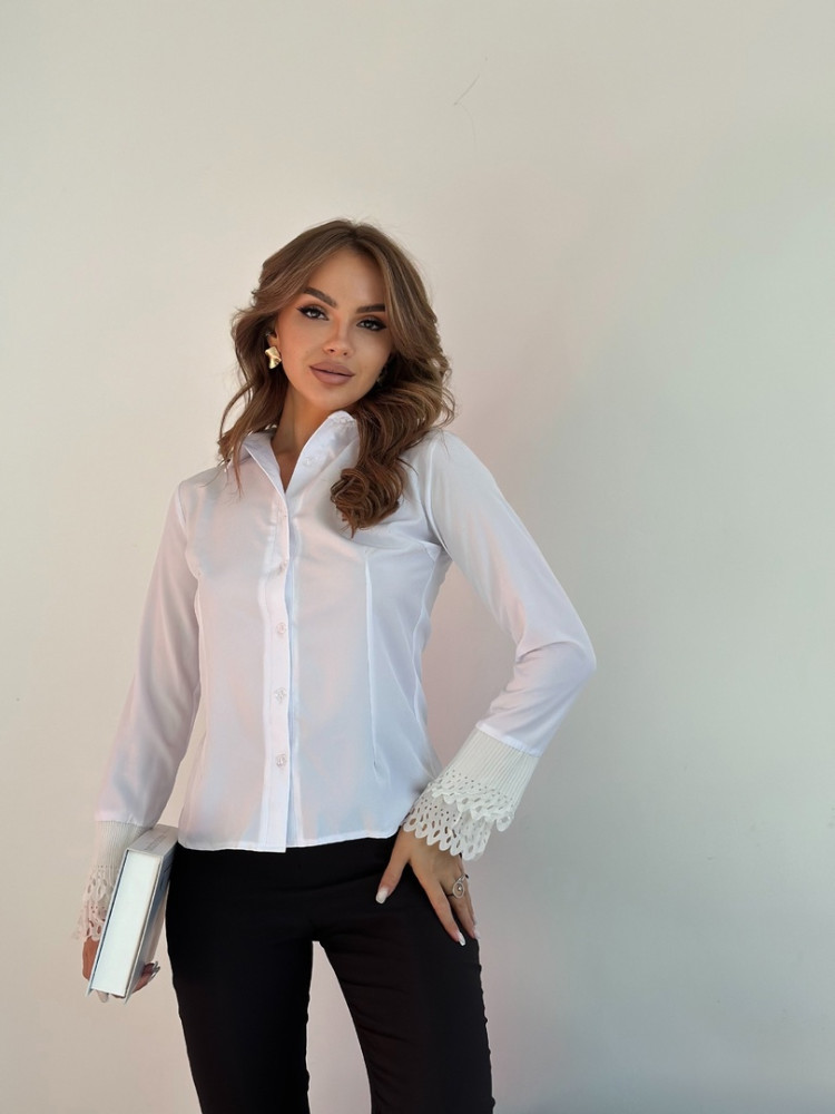 Женская рубашка белая купить в Интернет-магазине Садовод База - цена 200 руб Садовод интернет-каталог