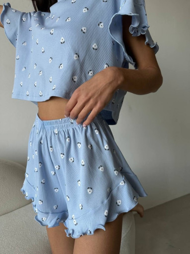 пижама с принтом ❤️ самый женственный элемент невероятно крутой двойка 💕 САДОВОД официальный интернет-каталог
