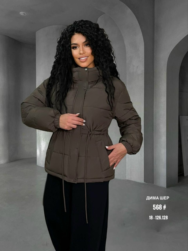 Куртка женская коричневая