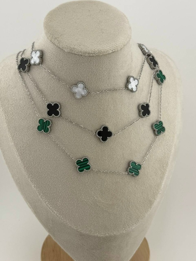🤍 Колье с клевером купить в Интернет-магазине Садовод База - цена 350 руб Садовод интернет-каталог