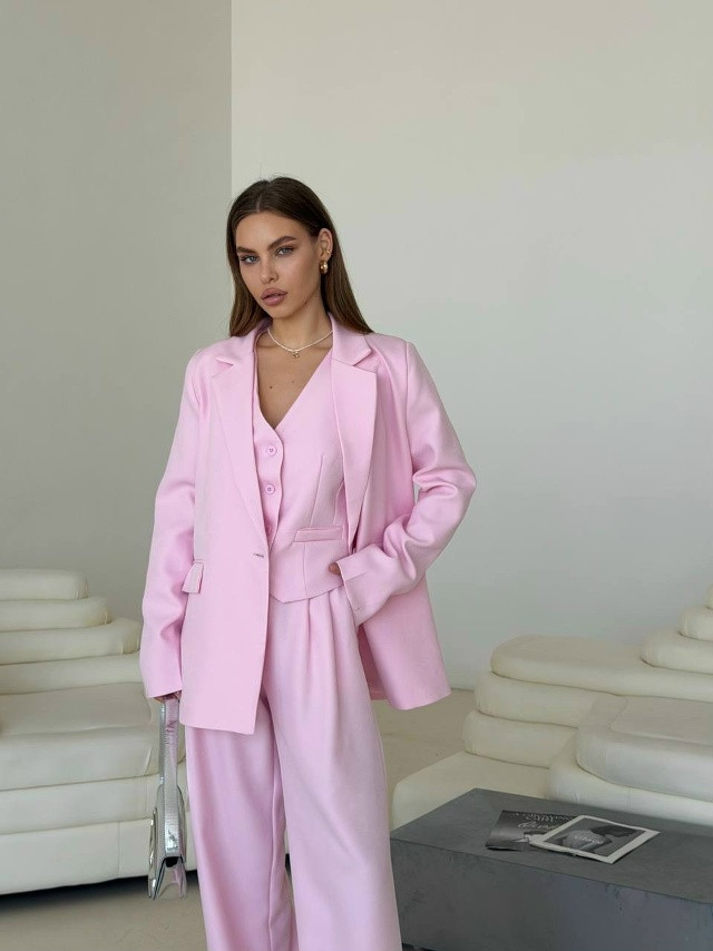 Женский костюм розовый купить в Интернет-магазине Садовод База - цена 3300 руб Садовод интернет-каталог