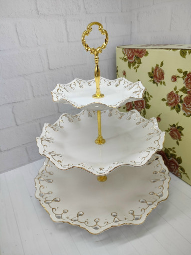 Трехъярусная этажерк САДОВОД официальный интернет-каталог