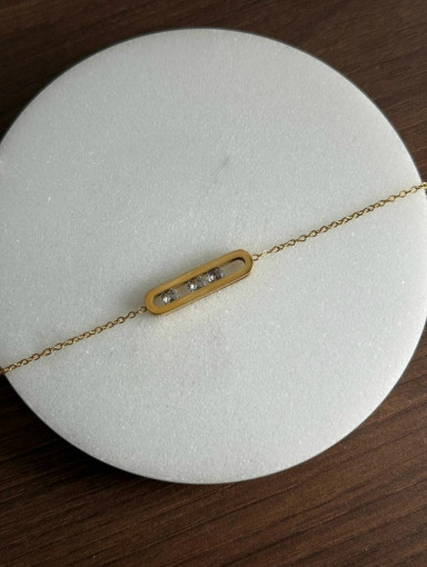 🤍Браслет с плавающими фианитами САДОВОД официальный интернет-каталог