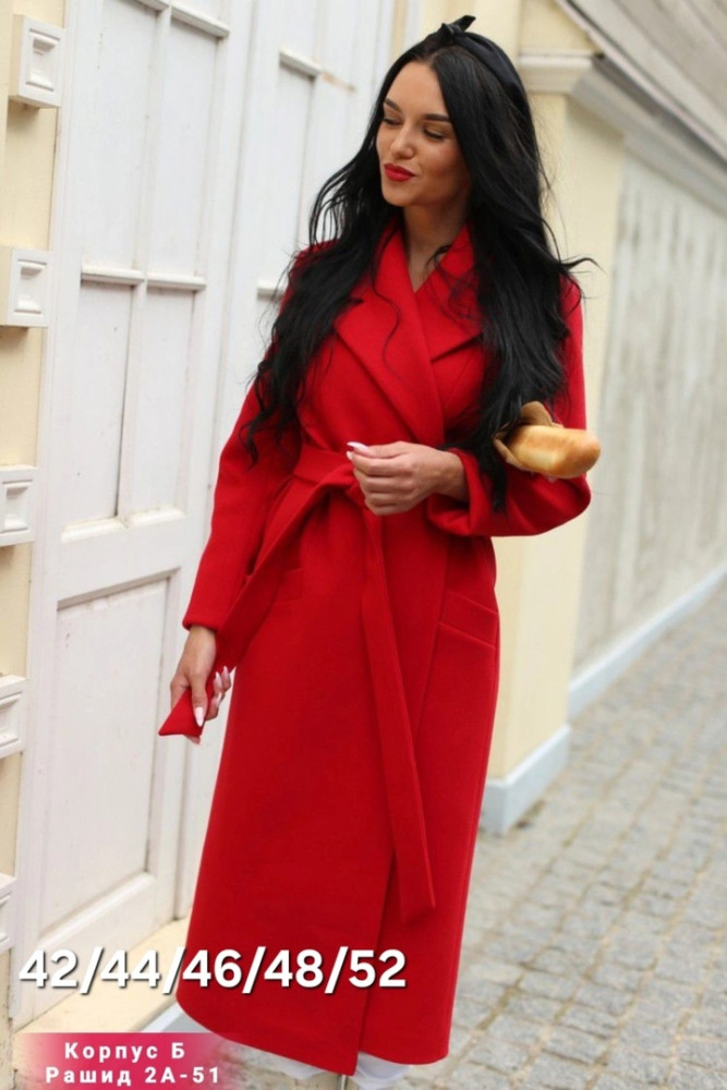 Женское пальто красное купить в Интернет-магазине Садовод База - цена 1800 руб Садовод интернет-каталог