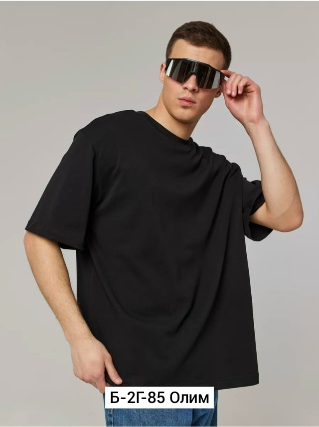 Мужская футболка черная