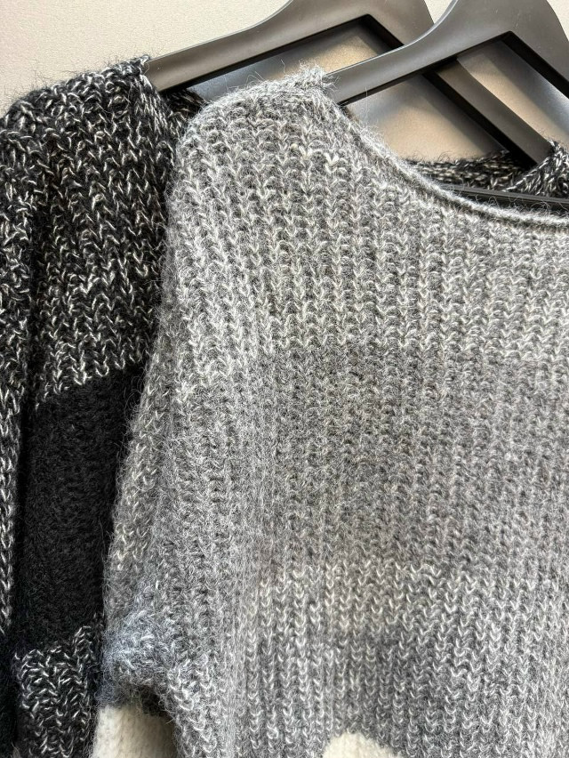 Свитер женский серый купить в Интернет-магазине Садовод База - цена 1250 руб Садовод интернет-каталог