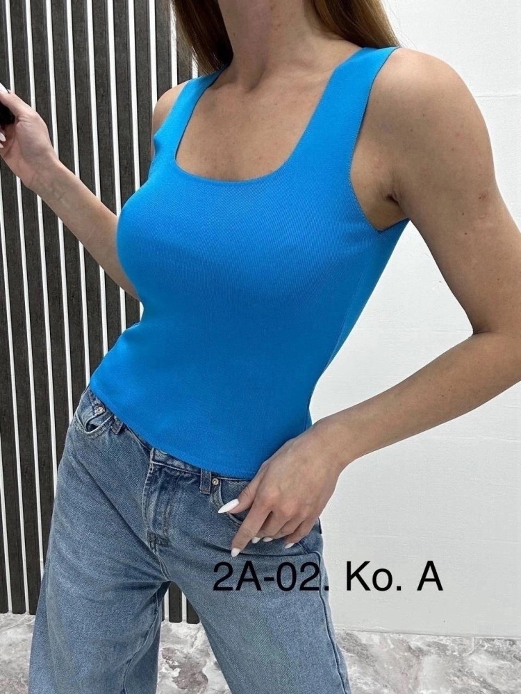 Женская майка голубая купить в Интернет-магазине Садовод База - цена 250 руб Садовод интернет-каталог