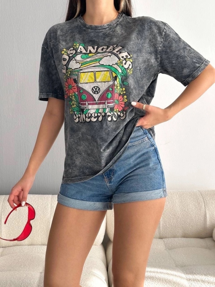 Женская футболка серая купить в Интернет-магазине Садовод База - цена 850 руб Садовод интернет-каталог