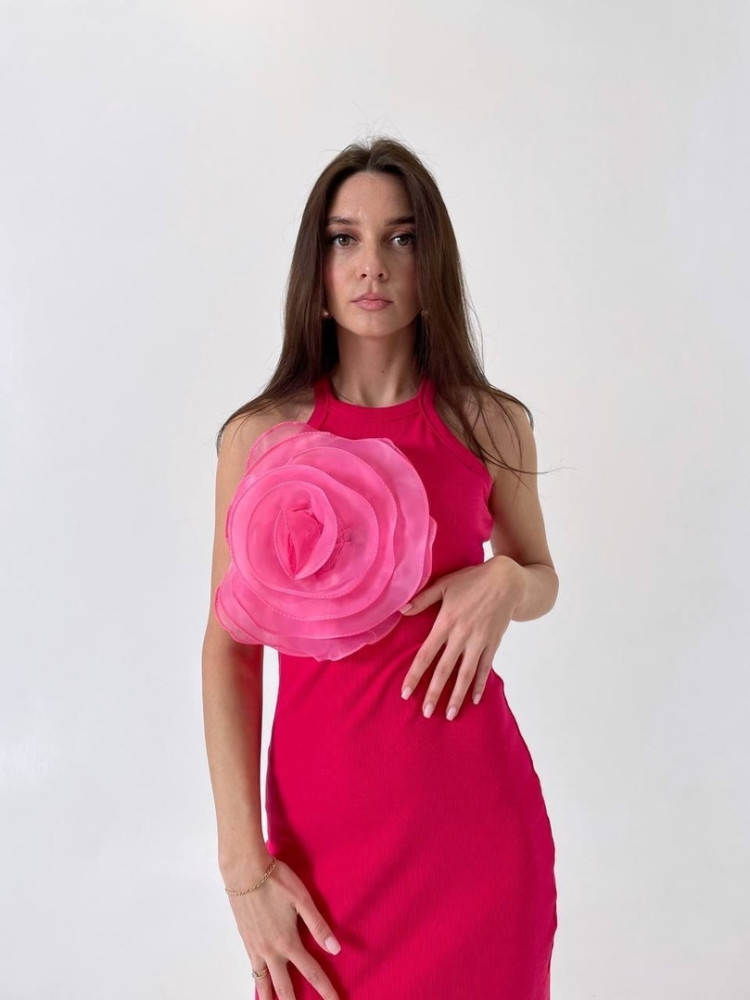Платье розовое купить в Интернет-магазине Садовод База - цена 1500 руб Садовод интернет-каталог