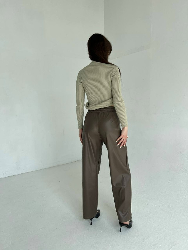 Женские брюки коричневые купить в Интернет-магазине Садовод База - цена 1600 руб Садовод интернет-каталог