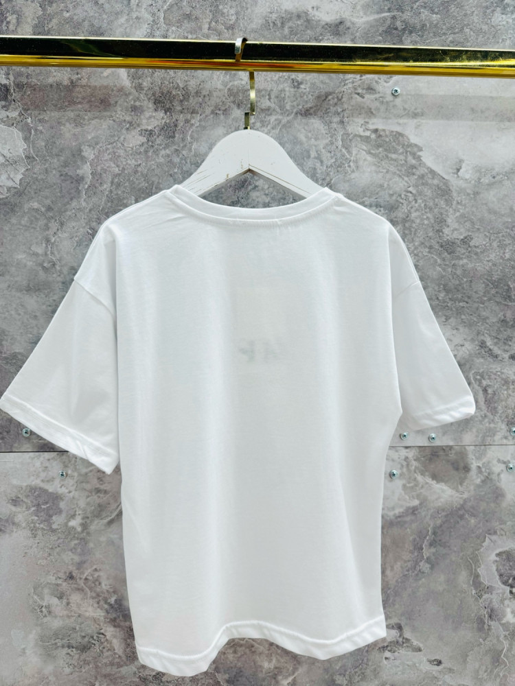 Детская футболка белая купить в Интернет-магазине Садовод База - цена 599 руб Садовод интернет-каталог