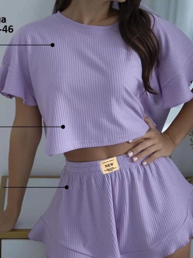 пижама фиолетовая купить в Интернет-магазине Садовод База - цена 800 руб Садовод интернет-каталог