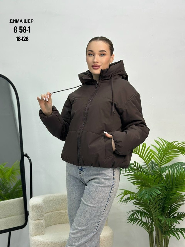 Куртка женская коричневая купить в Интернет-магазине Садовод База - цена 1800 руб Садовод интернет-каталог