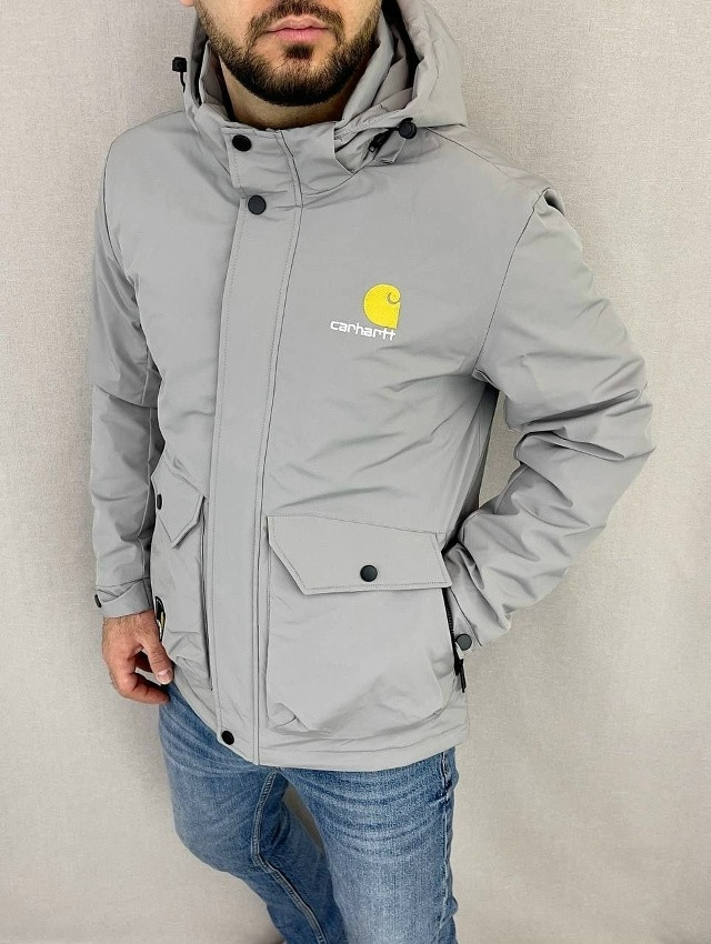 Куртка мужская серая купить в Интернет-магазине Садовод База - цена 2200 руб Садовод интернет-каталог