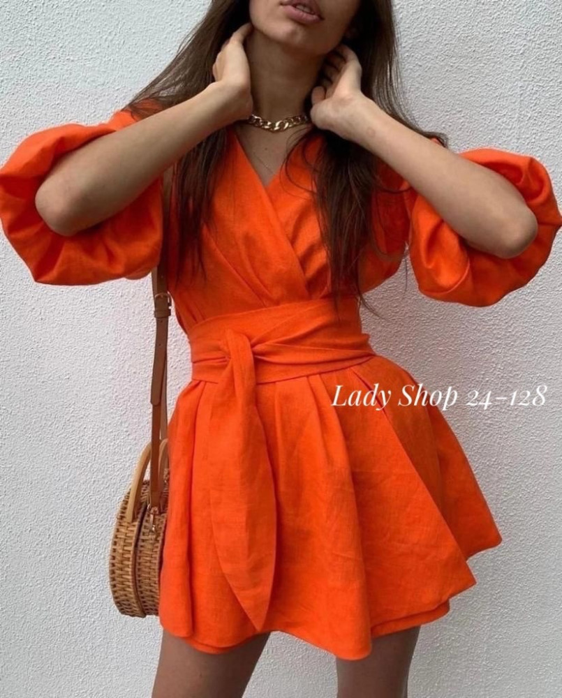 Платье оранжевое купить в Интернет-магазине Садовод База - цена 900 руб Садовод интернет-каталог