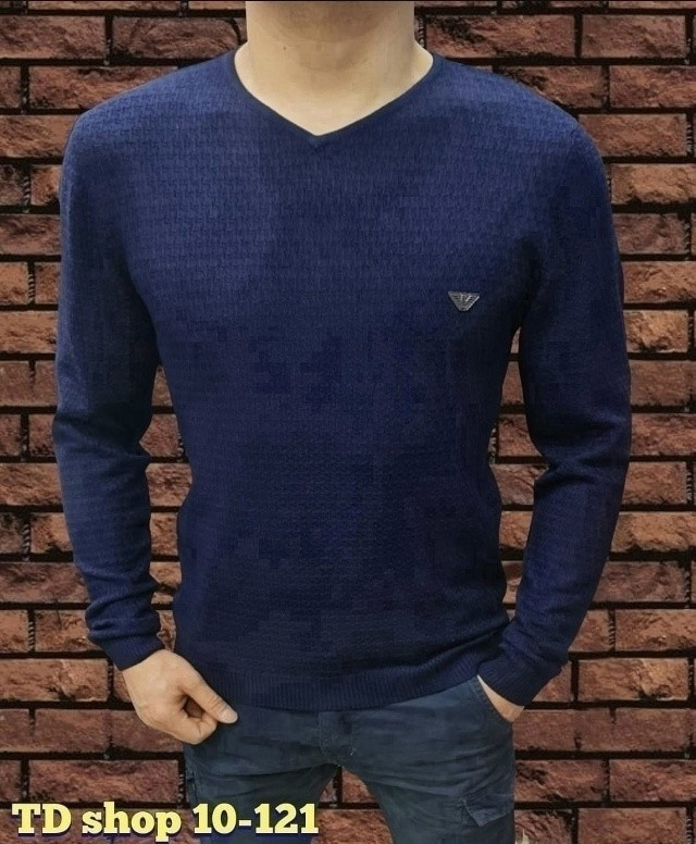 Свитер синий купить в Интернет-магазине Садовод База - цена 900 руб Садовод интернет-каталог