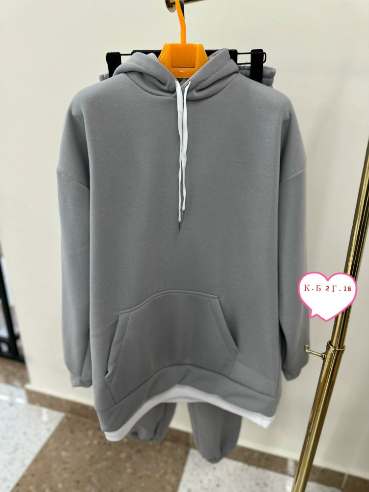 Женский костюм серый купить в Интернет-магазине Садовод База - цена 1300 руб Садовод интернет-каталог