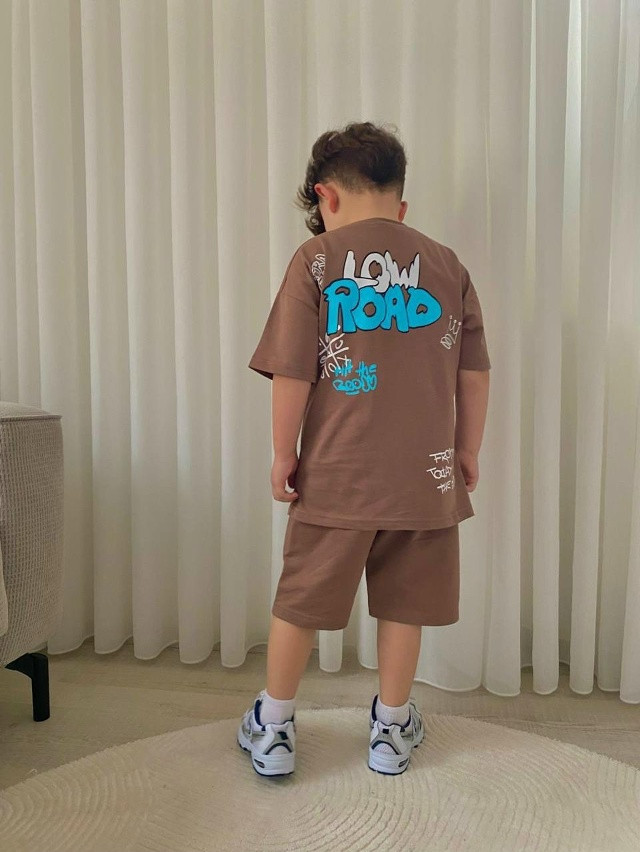 Детский костюм коричневый купить в Интернет-магазине Садовод База - цена 999 руб Садовод интернет-каталог