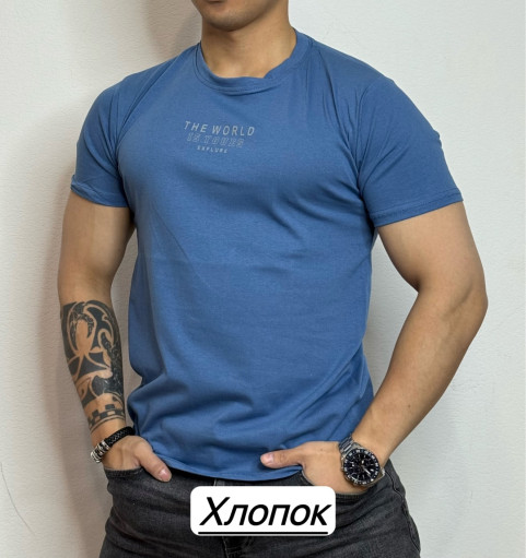 Футболка для мужчин, хлопок САДОВОД официальный интернет-каталог