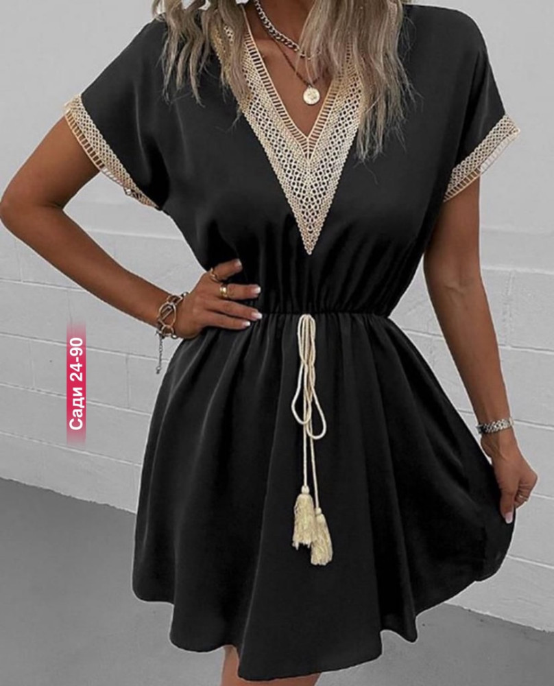Платье черное купить в Интернет-магазине Садовод База - цена 550 руб Садовод интернет-каталог