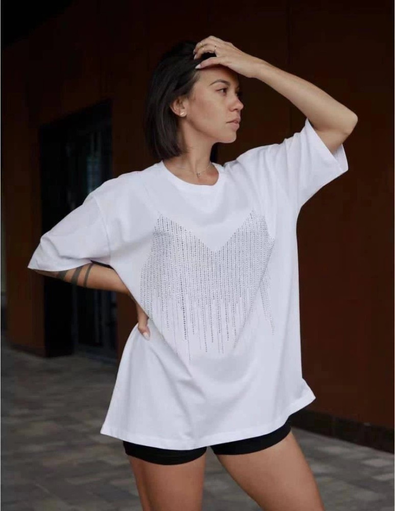 Женская футболка белая купить в Интернет-магазине Садовод База - цена 1350 руб Садовод интернет-каталог