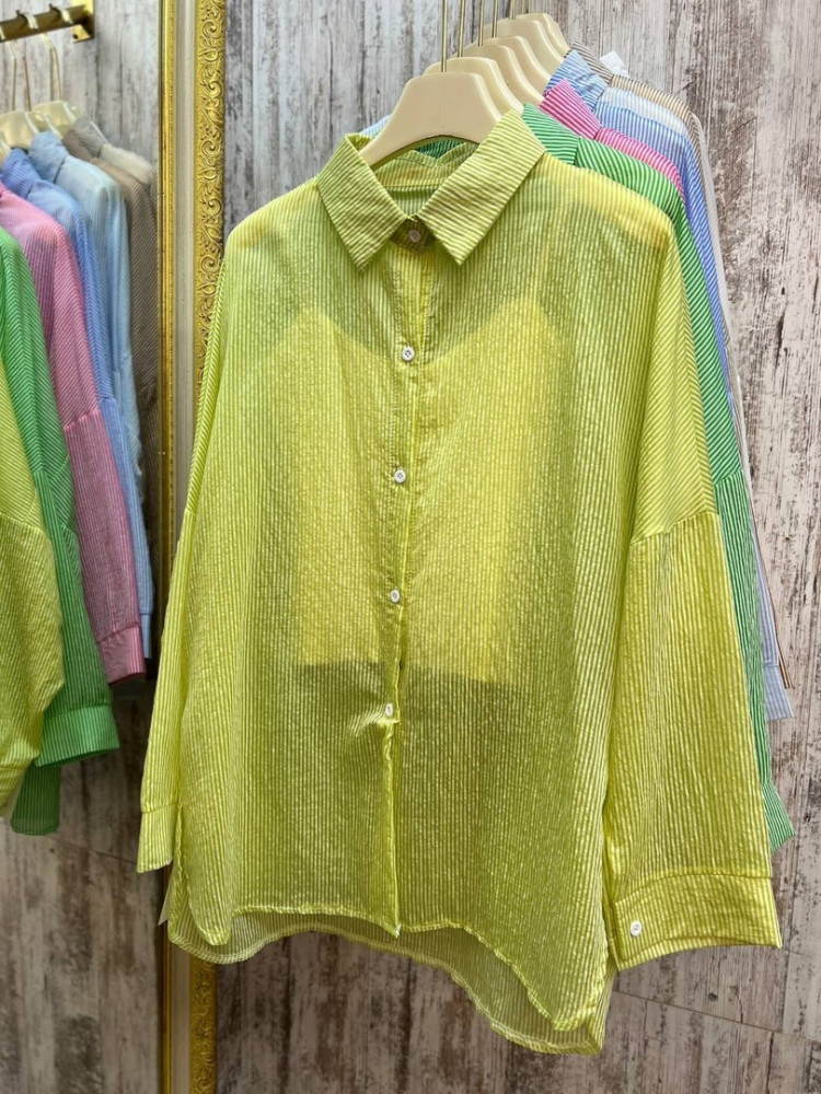 Женская рубашка желтая купить в Интернет-магазине Садовод База - цена 1550 руб Садовод интернет-каталог