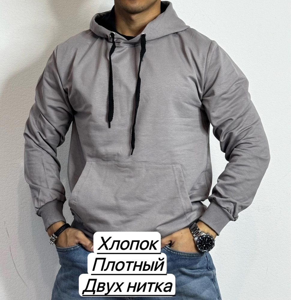 Толстовка мужская серая купить в Интернет-магазине Садовод База - цена 900 руб Садовод интернет-каталог