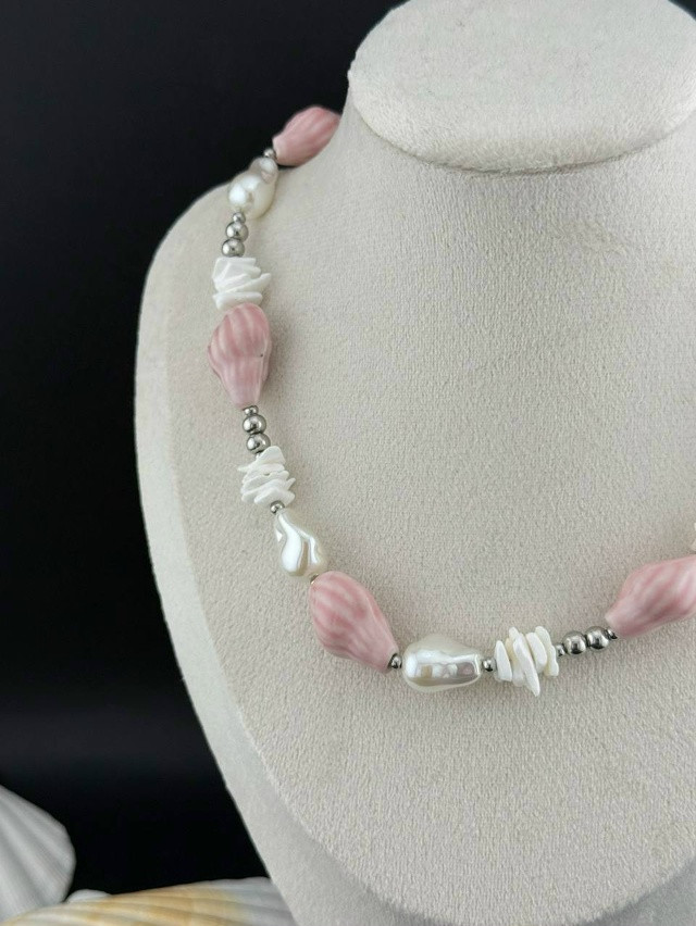 🐚 Колье-чокер «Моана» купить в Интернет-магазине Садовод База - цена 450 руб Садовод интернет-каталог