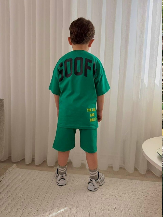 Детский костюм зеленый купить в Интернет-магазине Садовод База - цена 899 руб Садовод интернет-каталог