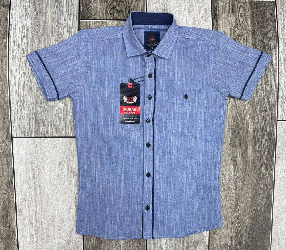 Детская рубашка синяя купить в Интернет-магазине Садовод База - цена 900 руб Садовод интернет-каталог