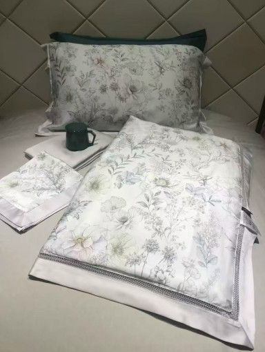 Комплект постельного белья с готовым одеялом 300ниток САДОВОД официальный интернет-каталог