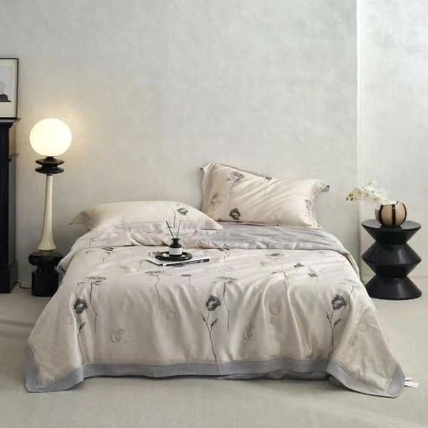 Комплект постельного белья тенсель с мережко с  готовым одеялом купить в Интернет-магазине Садовод База - цена 5000 руб Садовод интернет-каталог