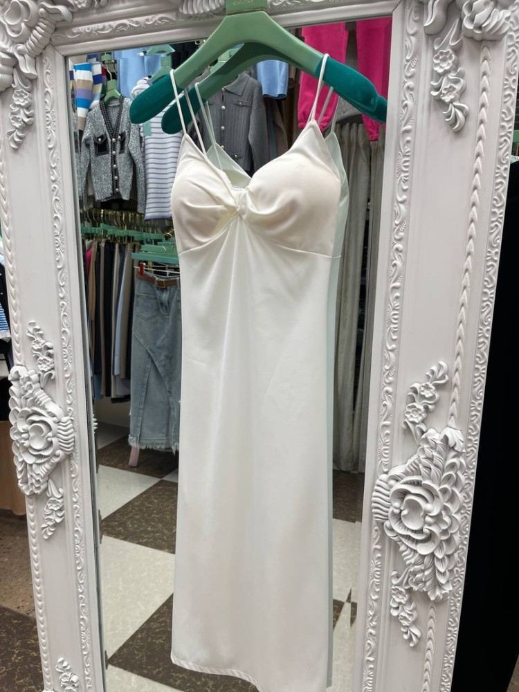 Платье белое купить в Интернет-магазине Садовод База - цена 2500 руб Садовод интернет-каталог