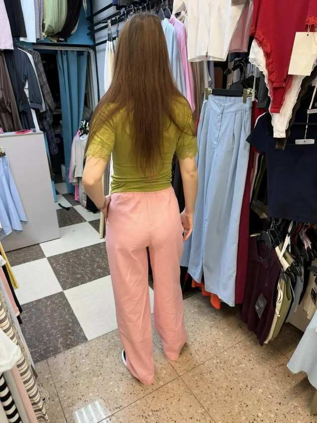 Женские брюки розовые купить в Интернет-магазине Садовод База - цена 1700 руб Садовод интернет-каталог