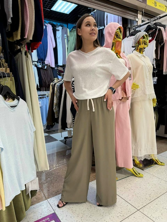 🛍Брюки🛍 купить в Интернет-магазине Садовод База - цена 1100 руб Садовод интернет-каталог