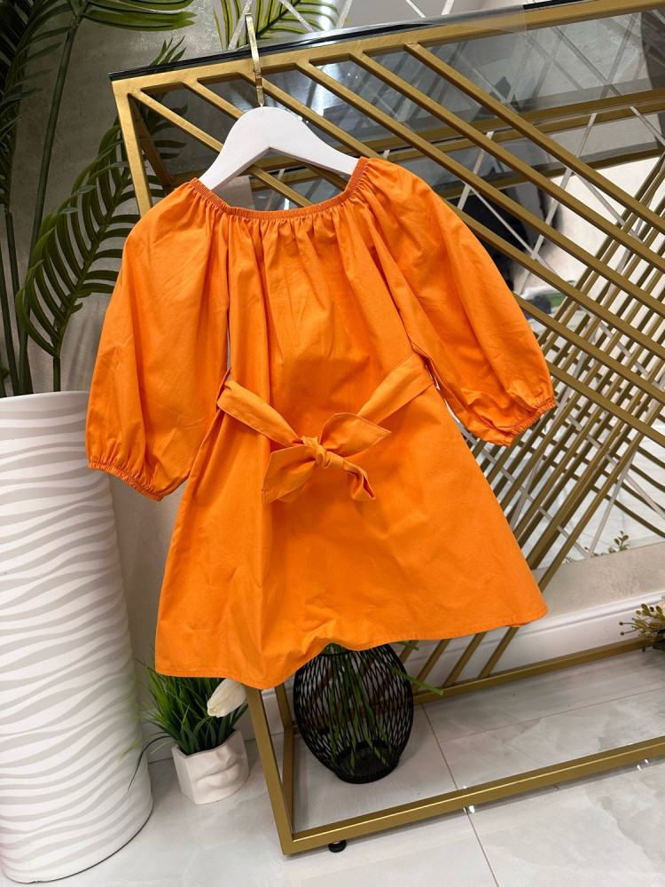 Платье оранжевое купить в Интернет-магазине Садовод База - цена 899 руб Садовод интернет-каталог