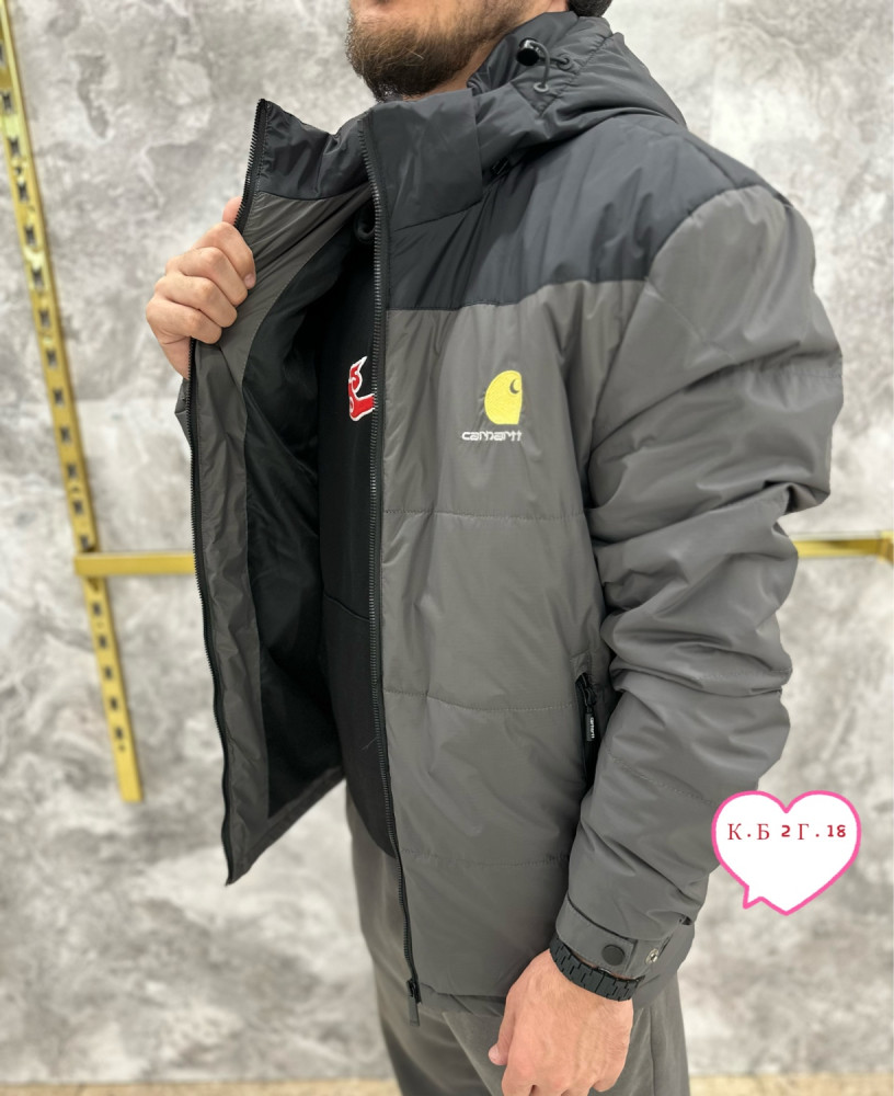 Куртка мужская серая купить в Интернет-магазине Садовод База - цена 1100 руб Садовод интернет-каталог