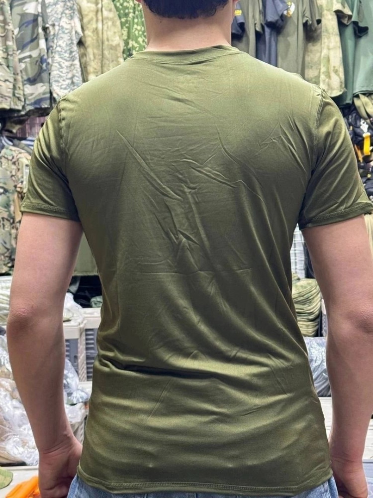 Мужская футболка зеленая купить в Интернет-магазине Садовод База - цена 1100 руб Садовод интернет-каталог