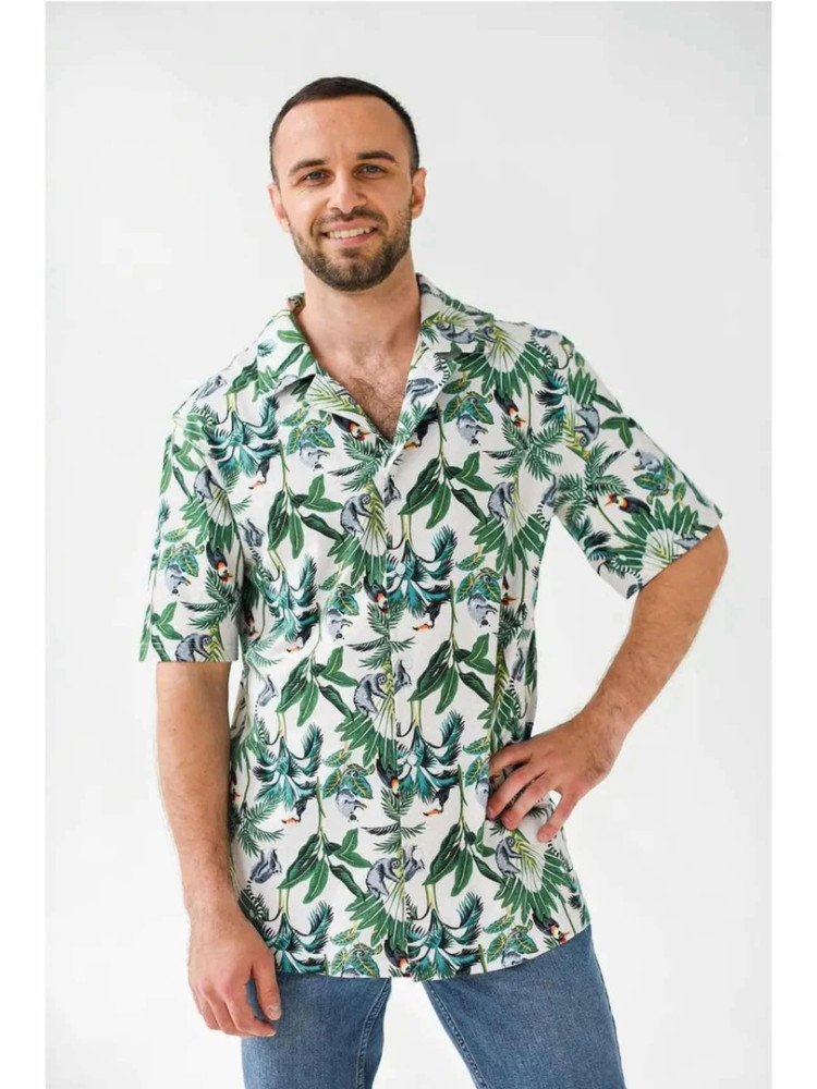 Рубашка для мужчин, хлопок купить в Интернет-магазине Садовод База - цена 200 руб Садовод интернет-каталог