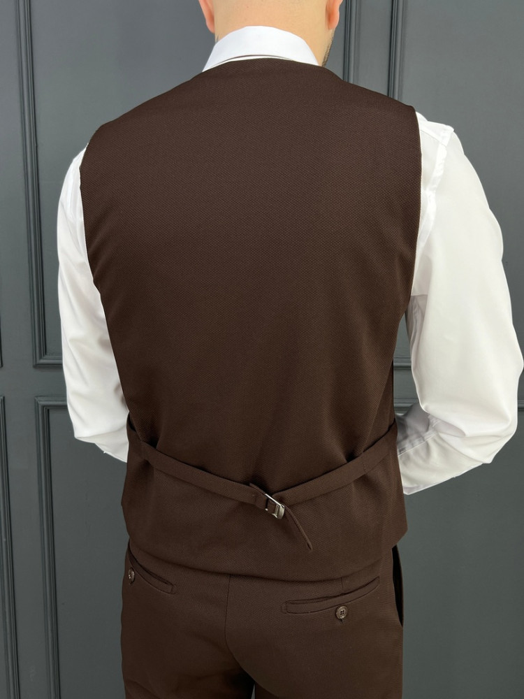 Мужской костюм коричневый купить в Интернет-магазине Садовод База - цена 10000 руб Садовод интернет-каталог