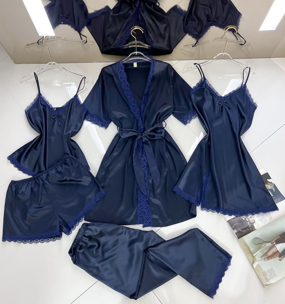 Пижама темно-синяя купить в Интернет-магазине Садовод База - цена 800 руб Садовод интернет-каталог