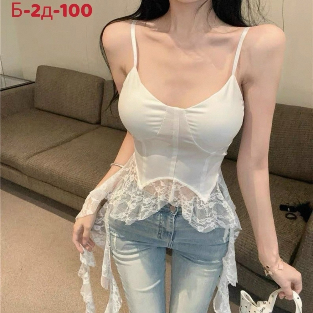 Женская майка белая купить в Интернет-магазине Садовод База - цена 300 руб Садовод интернет-каталог