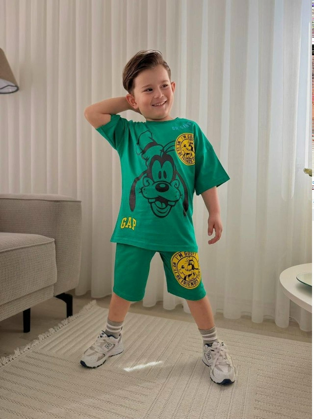 Детский костюм зеленый купить в Интернет-магазине Садовод База - цена 899 руб Садовод интернет-каталог